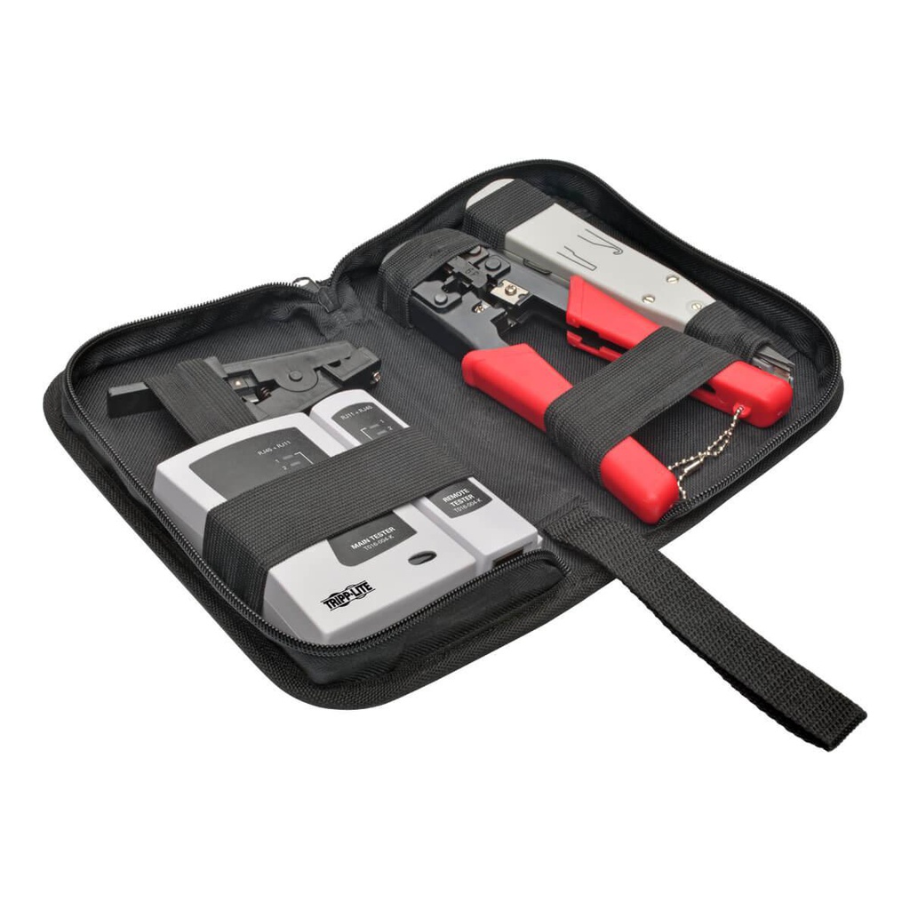 Tripp Lite Kit d'outils d'installation réseau 4 pièces avec étui de transport