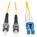 Tripp Lite Duplex Singlemode 9/125 Fiber Patch Cable (LC/ST), 5M (16 ft.)