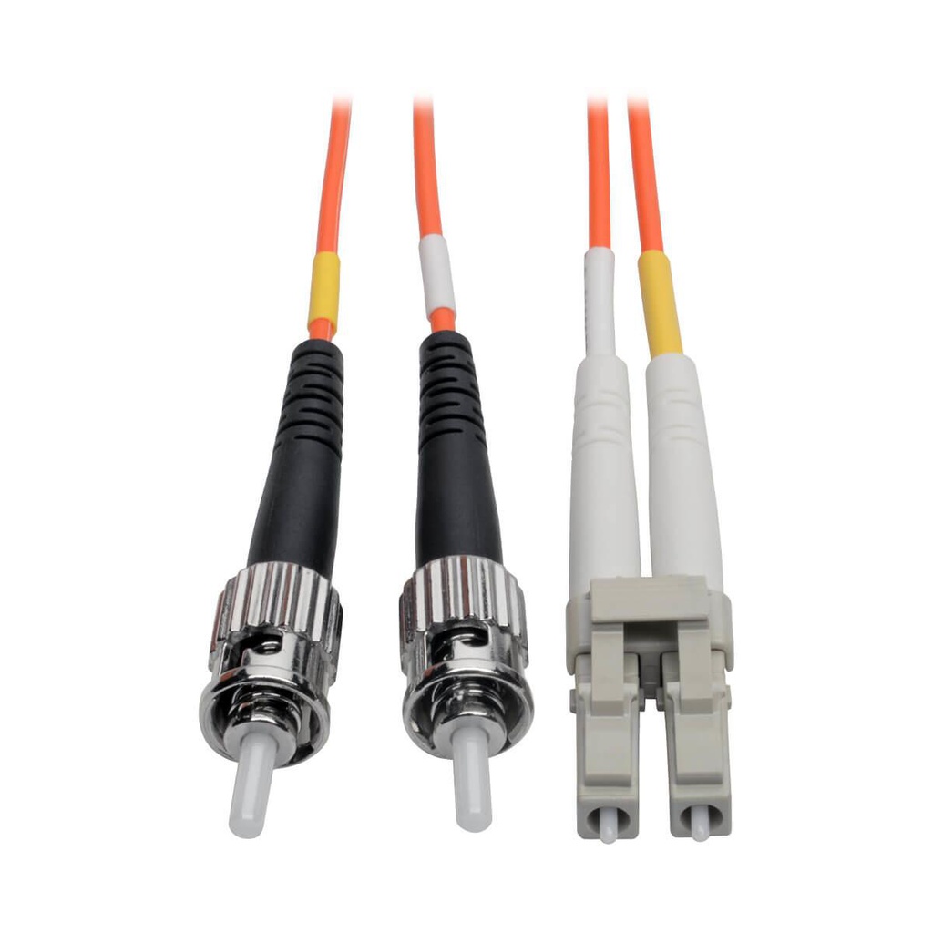 Tripp Lite Duplex Multimode 62.5/125 Fiber Patch Cable (LC/ST), 15M (50 ft.)