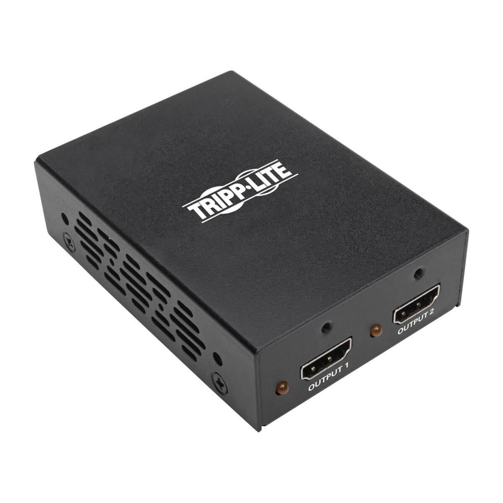 Tripp Lite 2-Port HDMI Splitter - HDCP 2.2, 4K @ 60 Hz, HDR, TAA