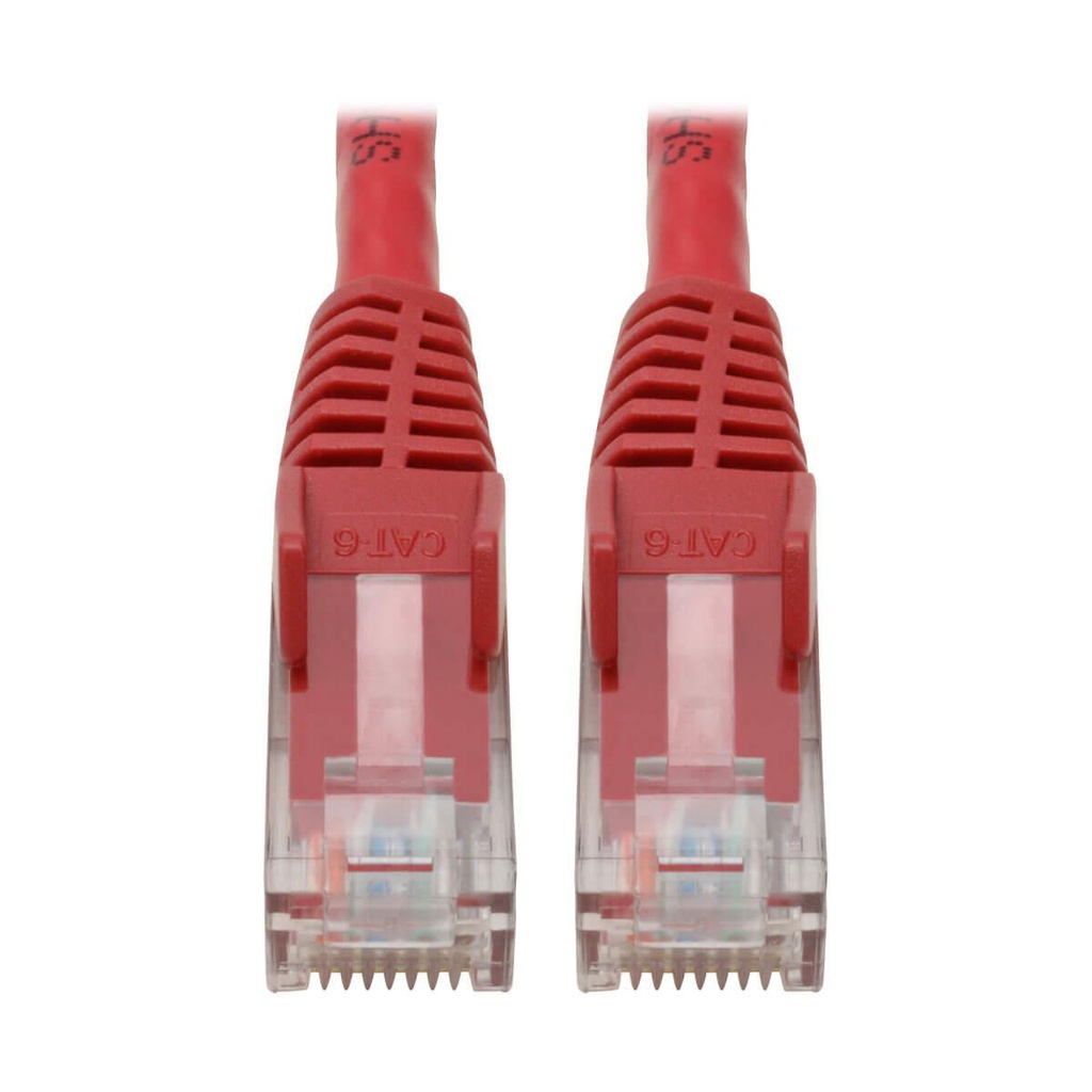 Tripp Lite N201-06N-RD, 0,15 m, Cat6, U/UTP (UTP), RJ-45, RJ-45