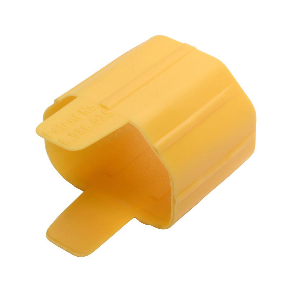 Tripp Lite Plug-Lock Inserts, C13 Power Cord to C14 Outlet, Yellow, 100 Pack