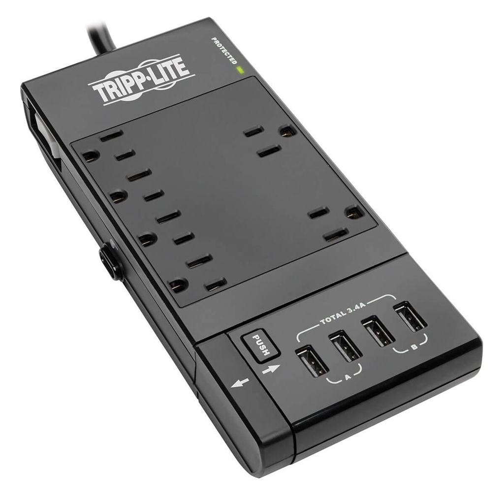 Tripp Lite TLP66USBR surge protector