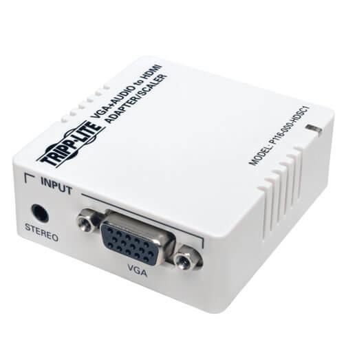 Tripp Lite VGA avec convertisseur audio vers HDMI avec fonction Scaler