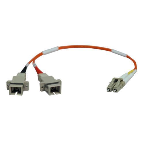 Tripp Lite Duplex Multimode 50/125 Fiber Adapter (LC-SC M/F) 1 ft. (0.31 m)