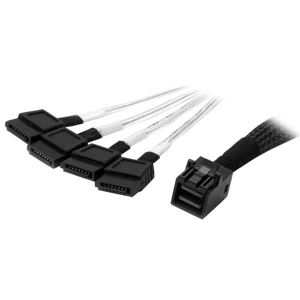 StarTech.com 1m Internal Mini SAS to SATA Cable - SFF-8643 to 4x SATA