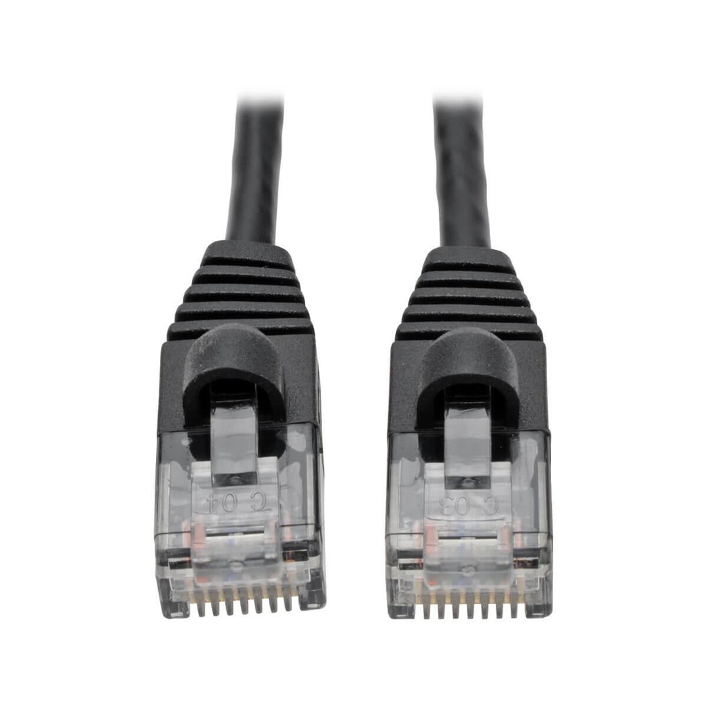 Tripp Lite N261-S05-BK, 1,5 m, Cat6a, U/UTP (UTP), RJ-45, RJ-45