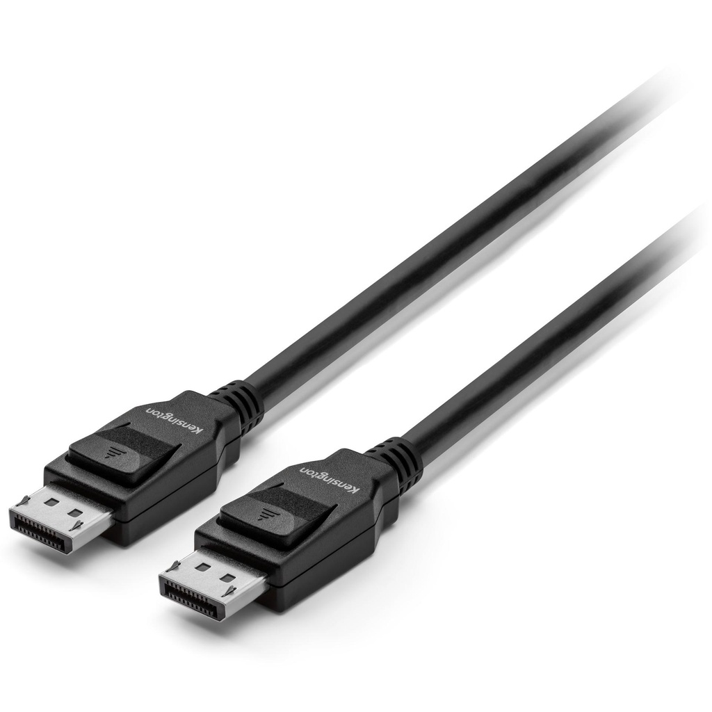 Kensington Câble passif bidirectionnel DisplayPort 1.4 (M/M), 1,8 m (K33021WW)