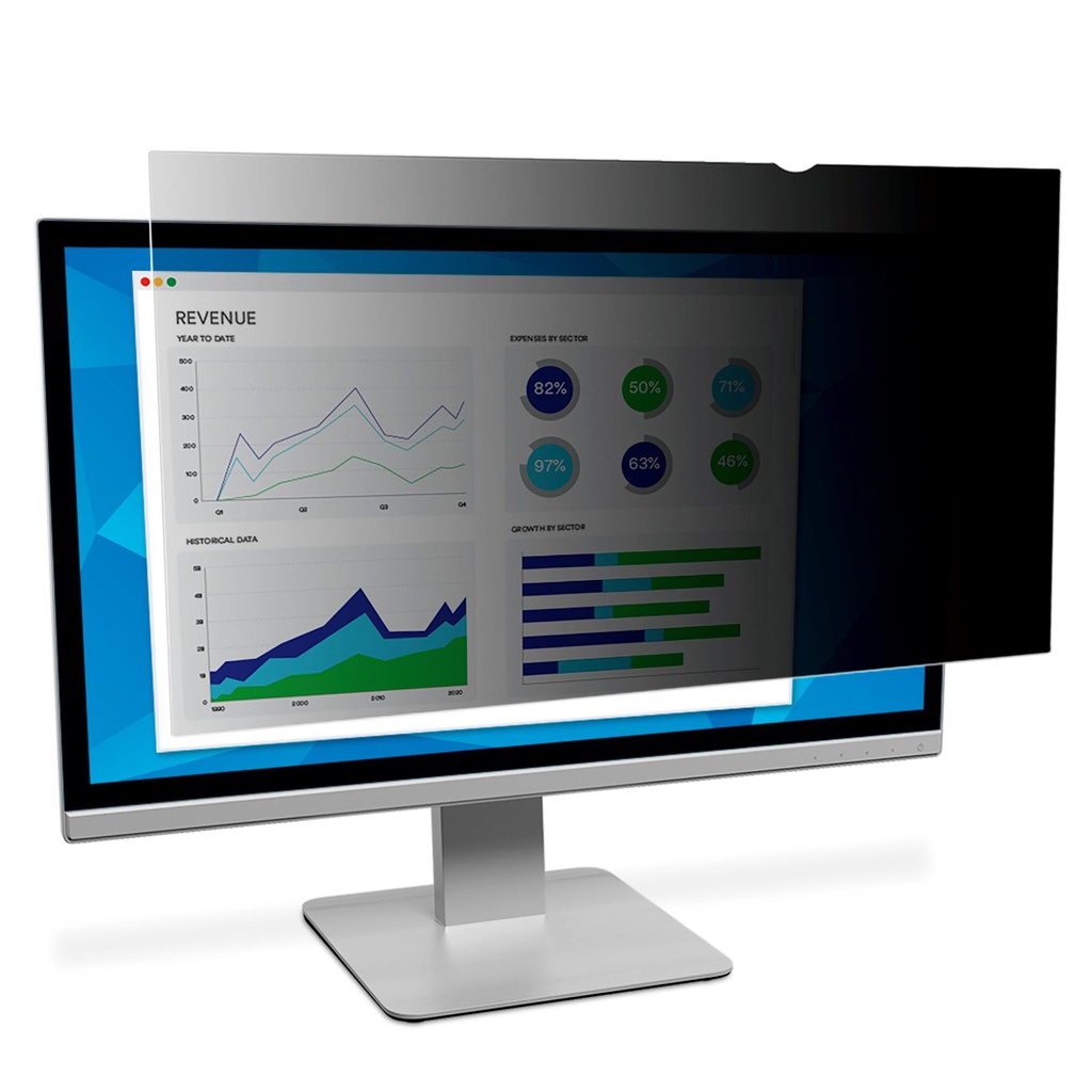 Filtre de confidentialité 3M pour moniteur à écran panoramique 20&quot; (PF200W9B)