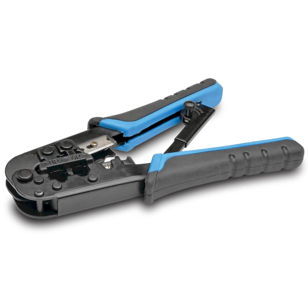 Tripp Lite RJ11/RJ12/RJ45 Crimping Tool with Cable Stripper (T100-001)