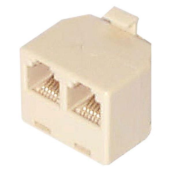 StarTech.com RJ11 Splitter (1 Male, 2 Female), Beige (RJ11SPLITTER)