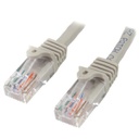 StarTech.com 100 ft Gray Snagless Category 5e (350 MHz) UTP Patch Cable