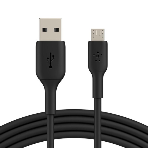 Belkin 1 m, USB A Micro-USB, Male/Male, Black (CAB005BT1MBK)