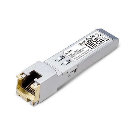 TP-Link SFP RJ45 1000BASE-T, 850 nm, 3,3 V, 1,25 Gbit/s (TL-SM331T)