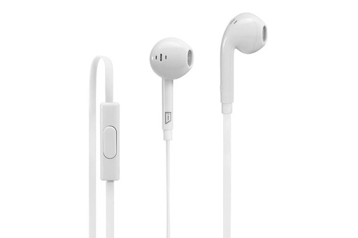 Targus Earbuds, Inline mic, 3.5mm, White (AEH036CAI)