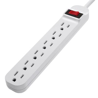 Belkin 6 Outlets Power Strip, 3' Cord (F9P609-03-DP)