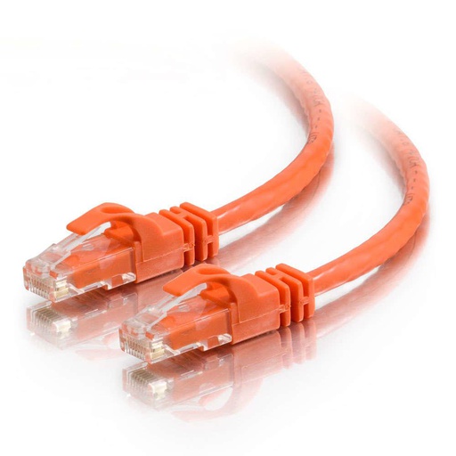 C2G 6ft.(1.83m), Cat6, Snagless Patch Cable, Orange (04018)