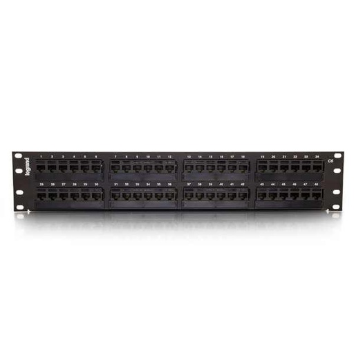 C2G 48-Port Cat6 110-Type Patch Panel (37200)