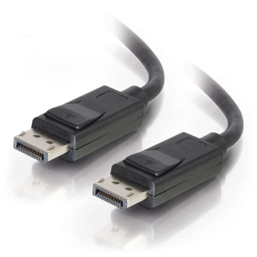 C2G 3ft DisplayPort Cable with Latches M/M, Black (54400)