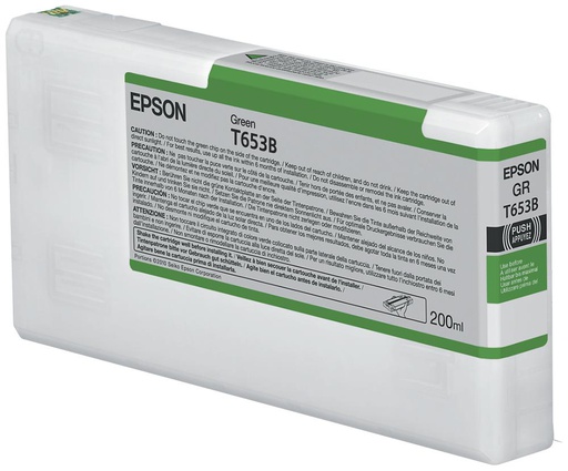 Epson Encre Pigment Vert SP 4900 (200ml) (T653B00)