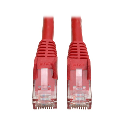 Tripp Lite N201-025-RD, 7,62 m, Cat6/6e/6a, U/UTP (UTP), RJ-45, RJ-45