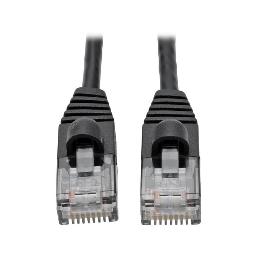 Tripp Lite N261-S01-BK, 0,3 m, Cat6a, U/UTP (UTP), RJ-45, RJ-45